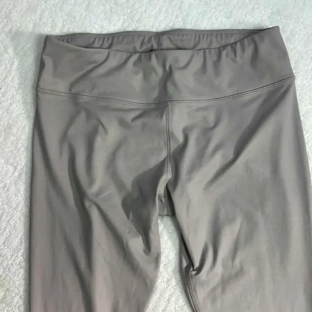 Athleta Contender Aero 7/8 tight high rise pebble gray leggings LP - Picture 3 of 13